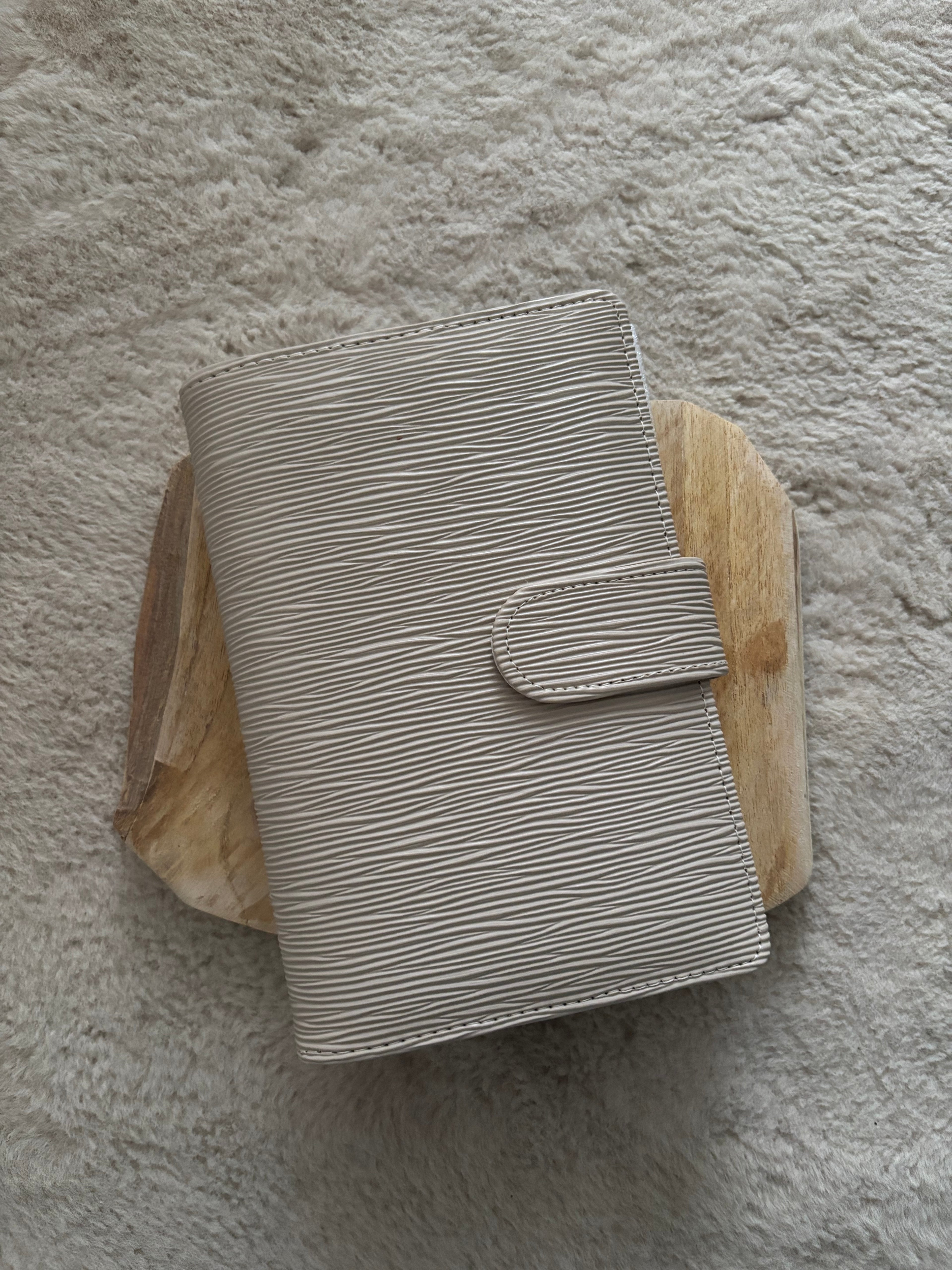A6 binder - beige