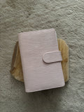 A6 binder - licht roze