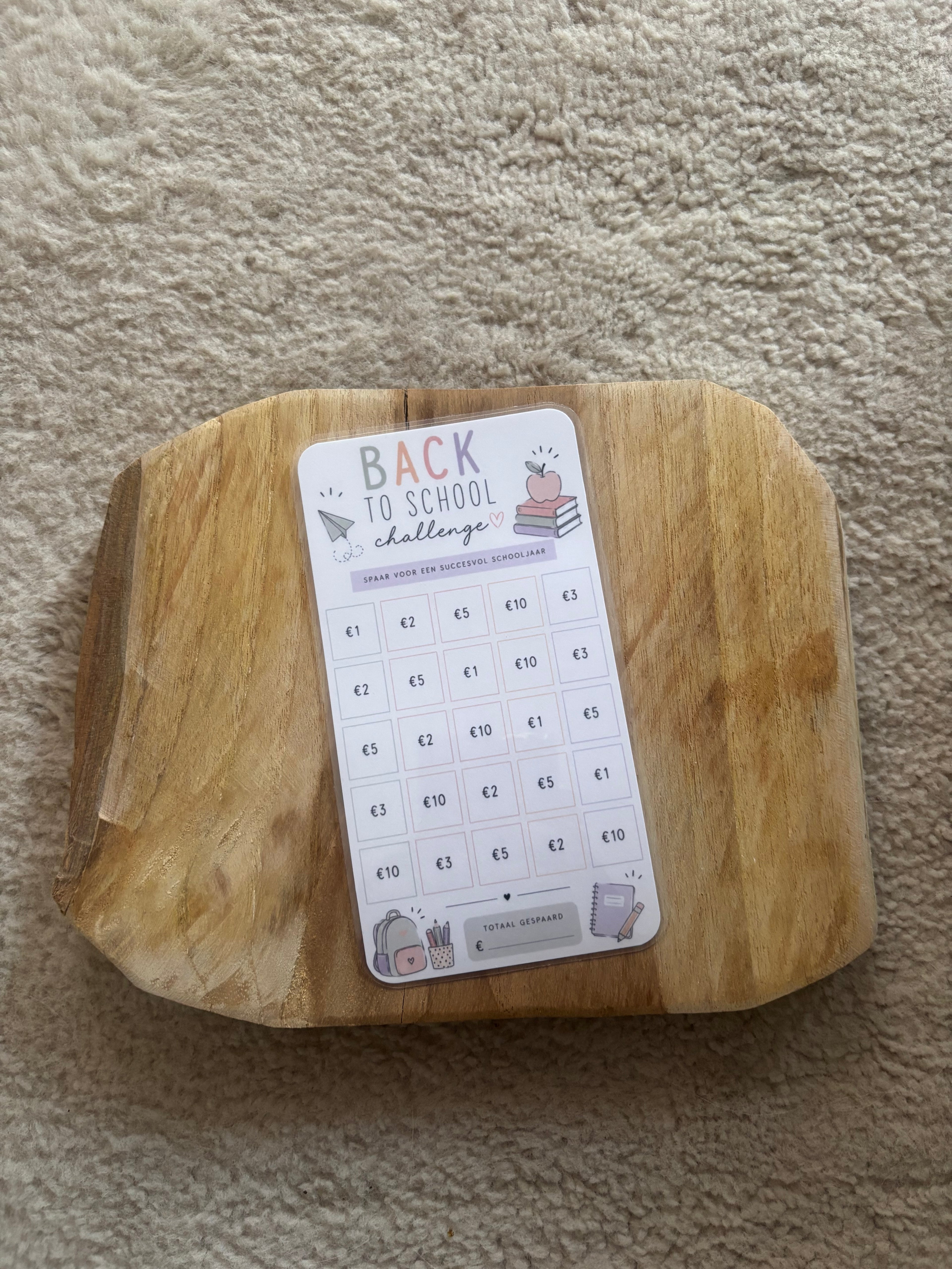 Back to school challenge