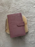 A6 binder - mauve