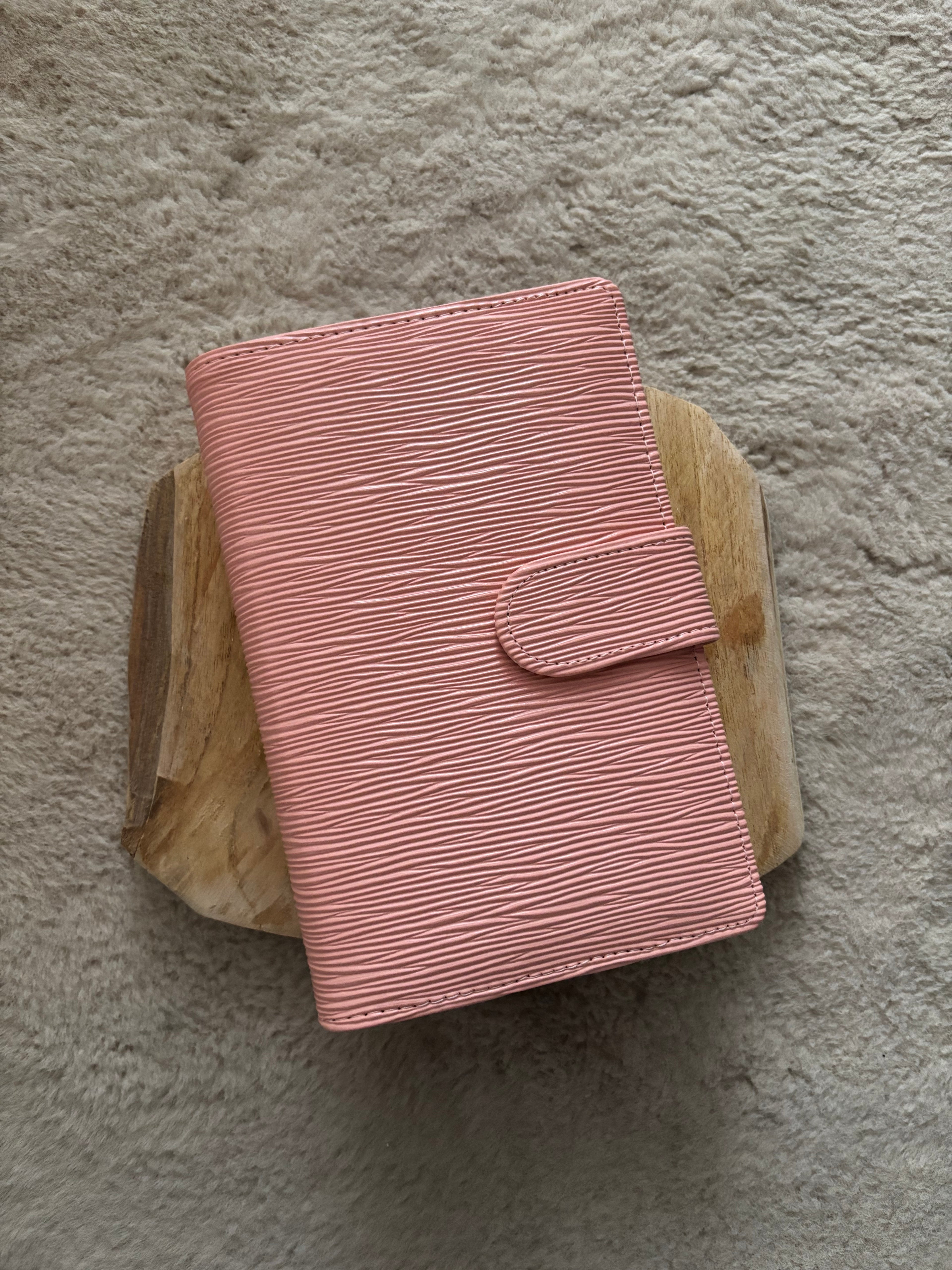 A6 binder - peach
