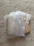 A5 zipper enveloppen