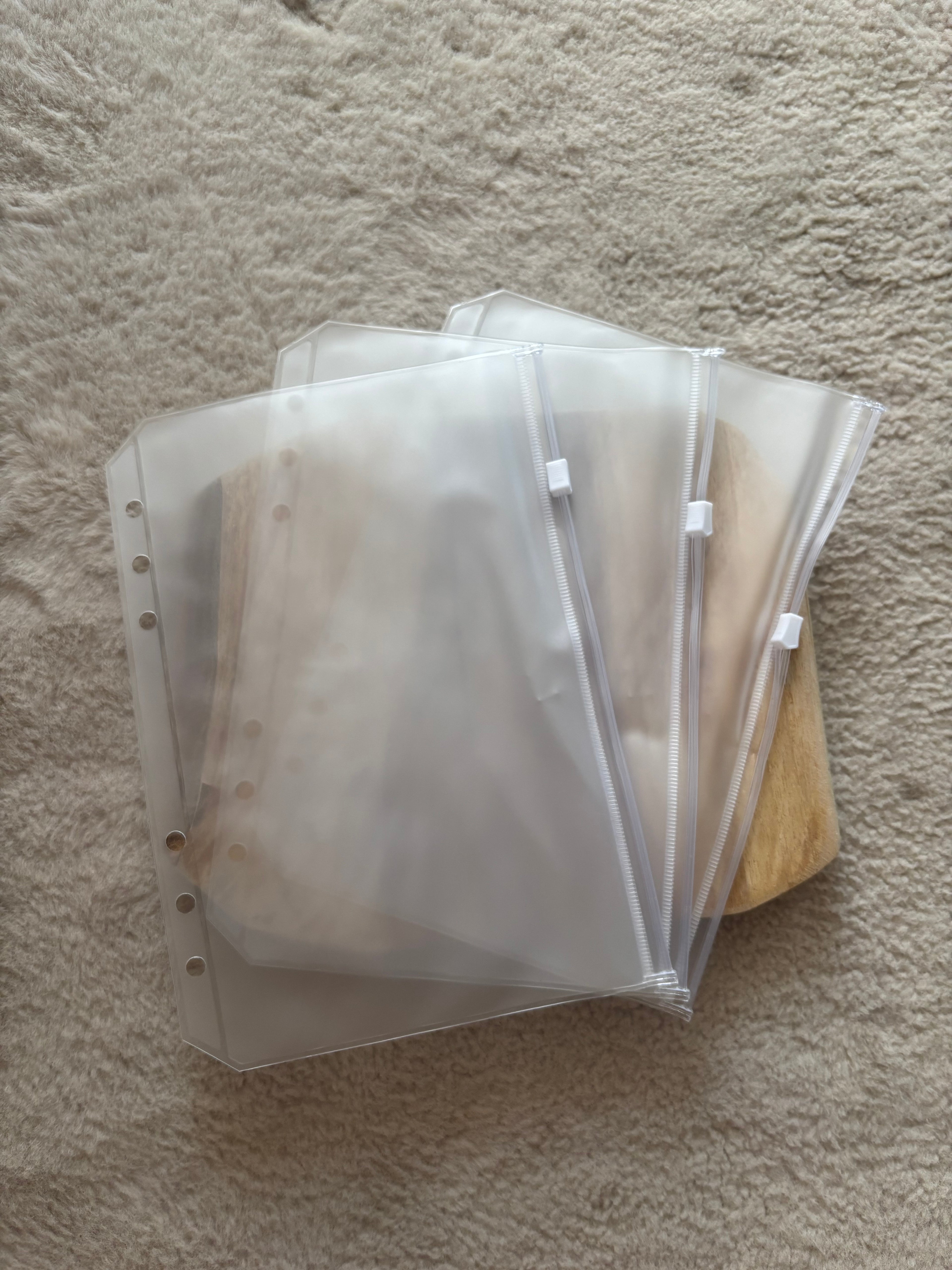 A5 zipper enveloppen
