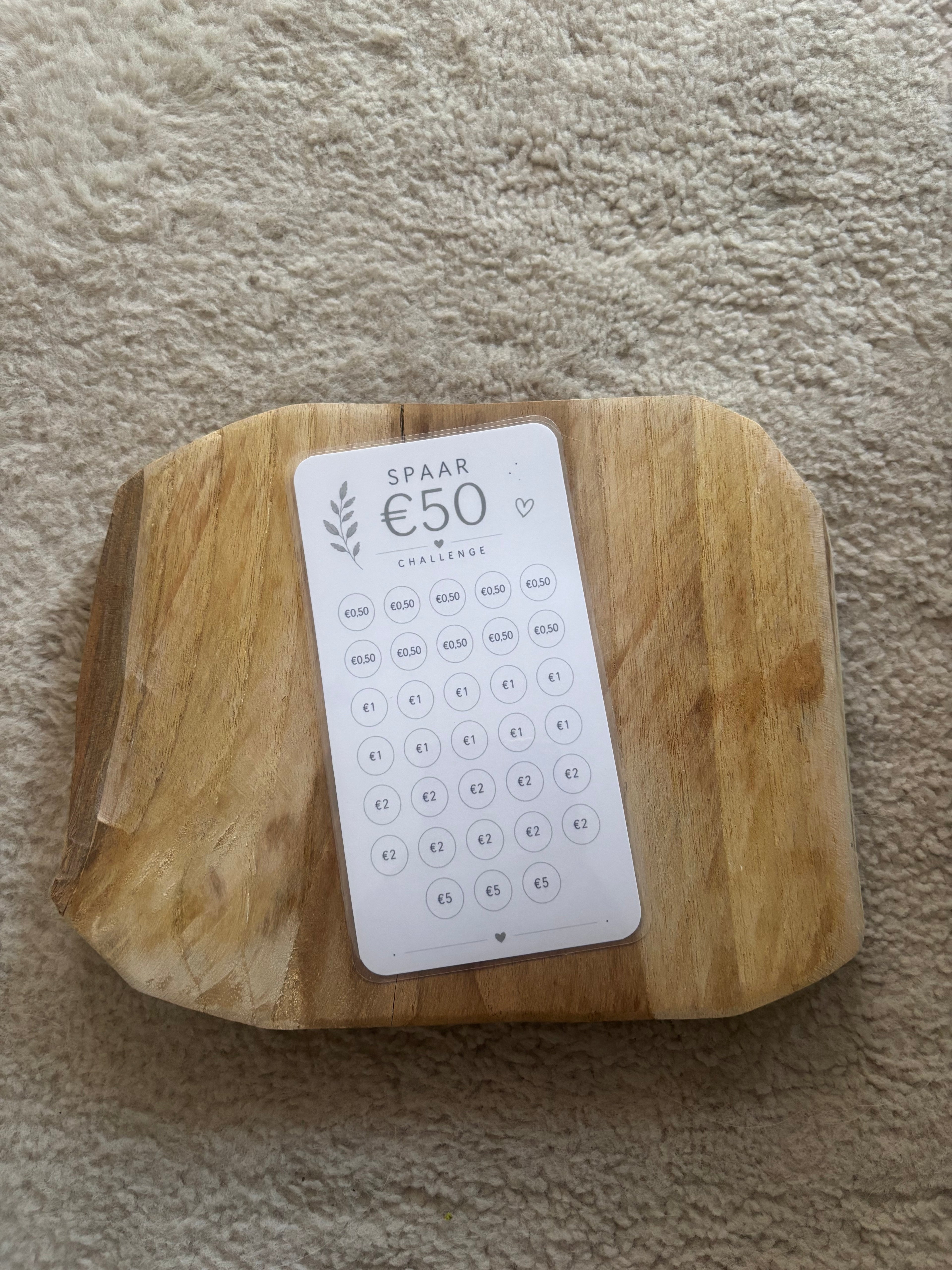 €50 spaarchallenge