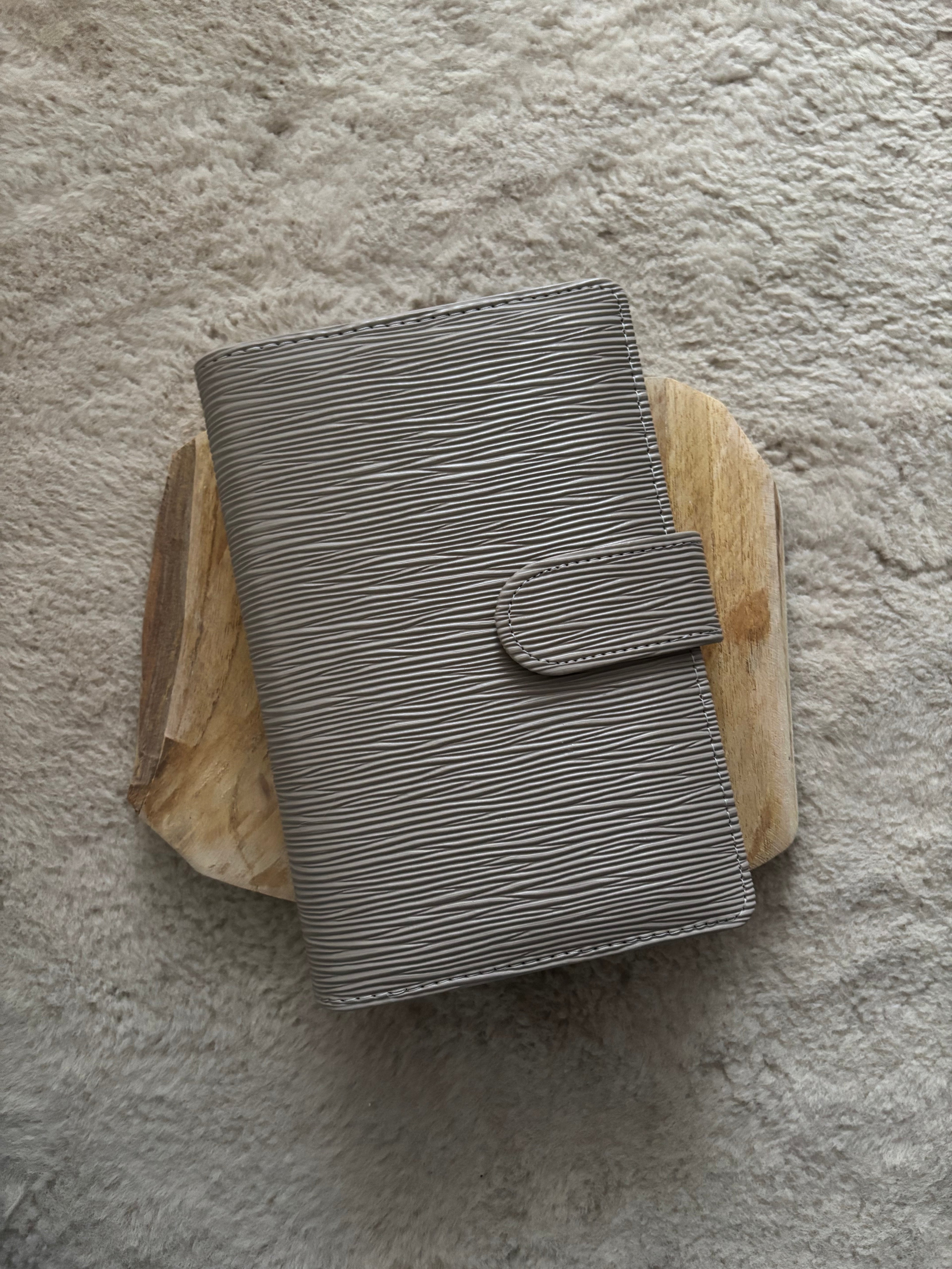 A6 binder - taupe
