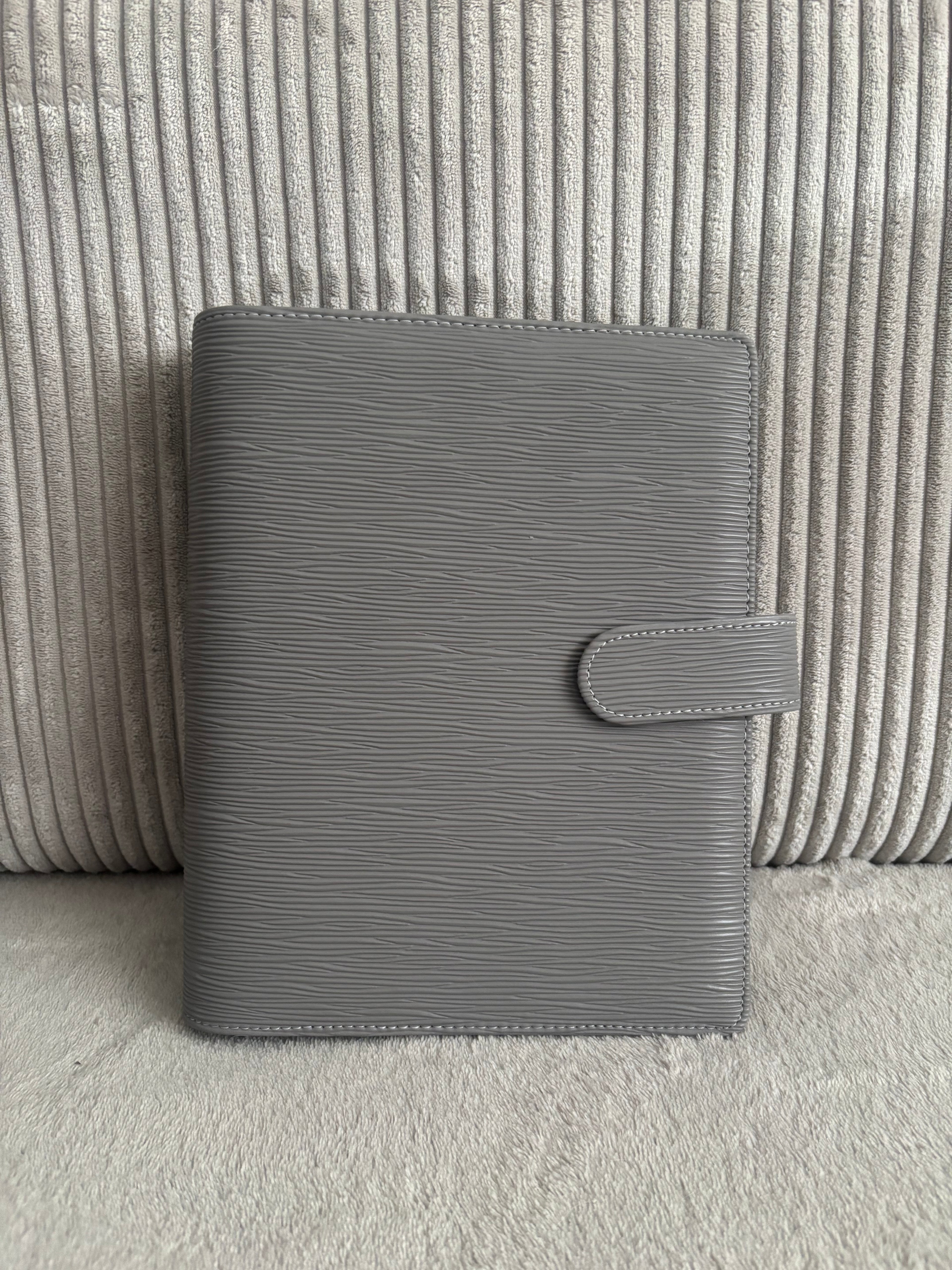 A5 binder - donker grijs