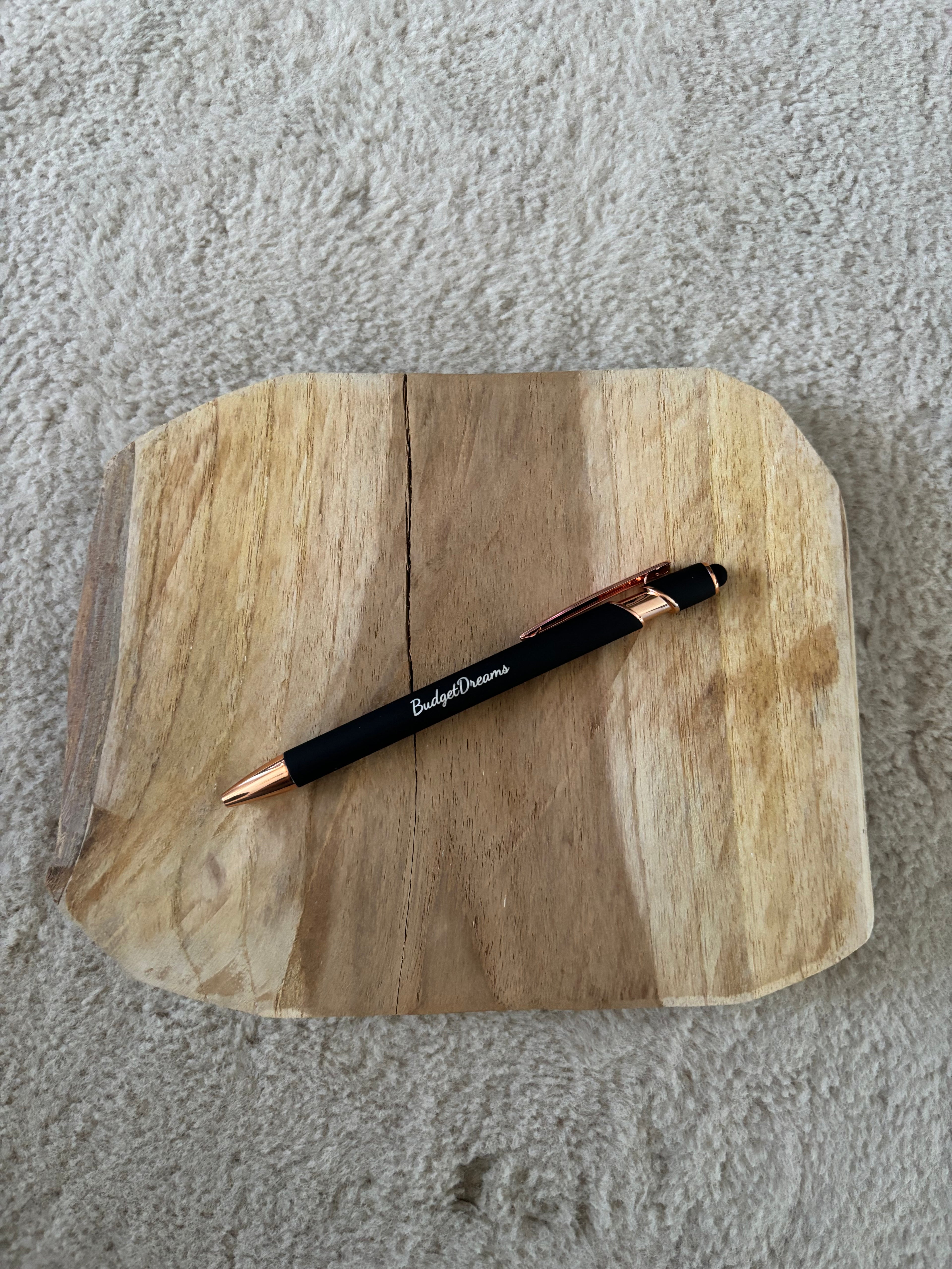 BudgetDreams luxe pen