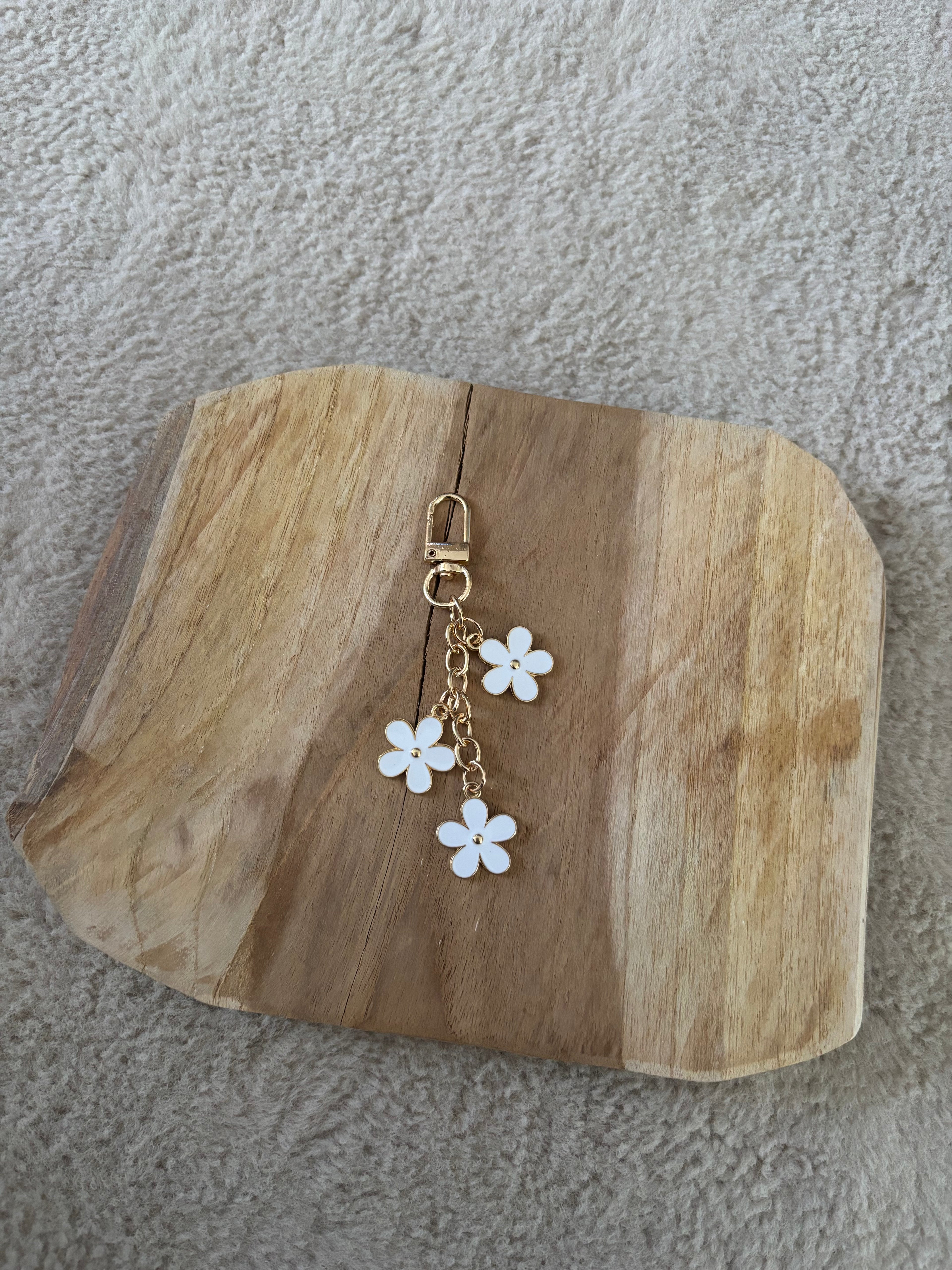 Bloemen sleutelhanger