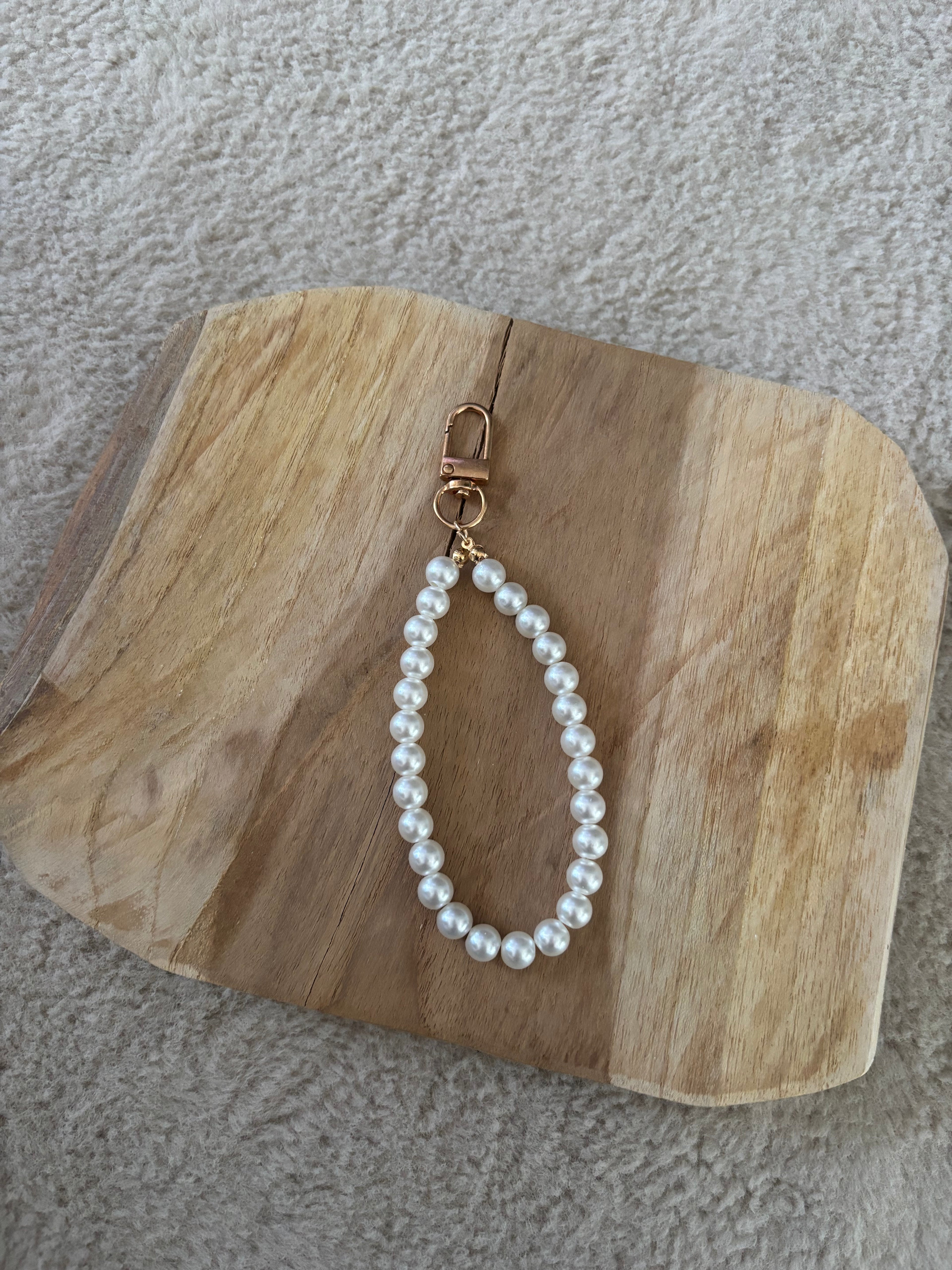 Parelketting sleutelhanger